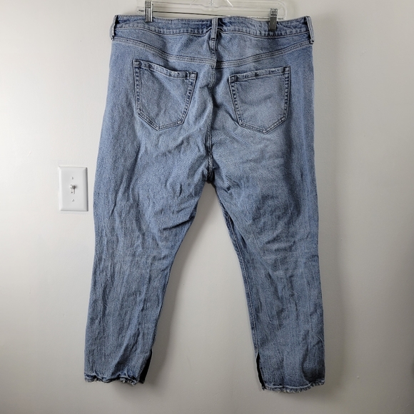 Torrid High-Rise Straight Slit Jeans - Picture 3 of 10